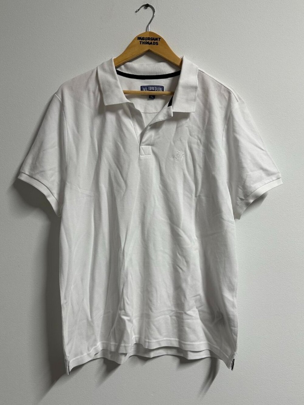 Vilebrequin Men's Polo Shirt White XL Cotton